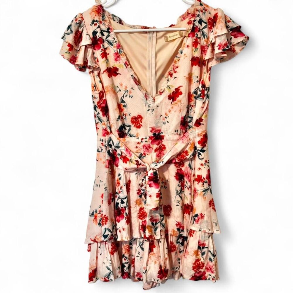 Altar'd State Floral Romper Size L